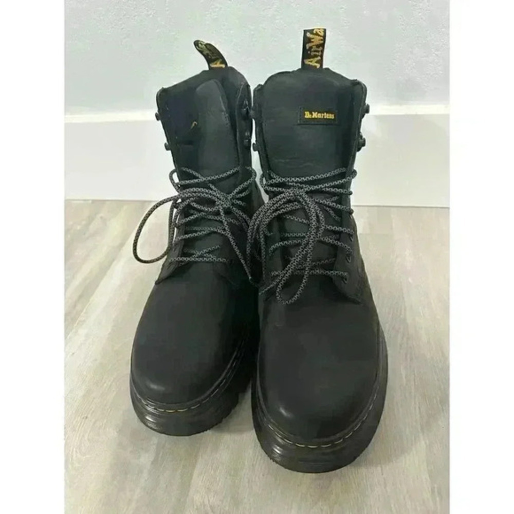 Dr. Martens Tarik Black Wyoming Unisex Lace-Up Ankle Boots size‎ 12